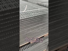YB/T4001.1-2007 สมาธิ Anti Rust Galvanized Steel Grating กับ 30 มม.