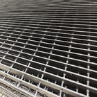 Industrial Walkway Heavy Duty Steel Grating Press Locked Untreated Galvanized Bar