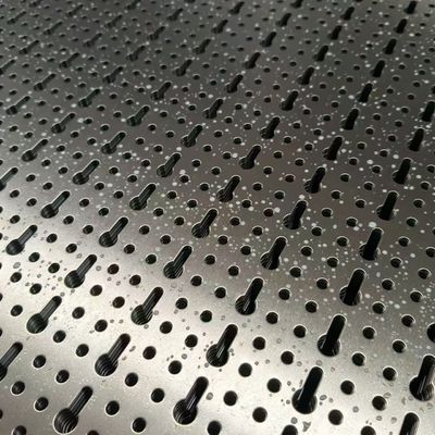 Stainless Steel Perforated Metal Plate 0.5mm Hexagonal Hole Pattern
