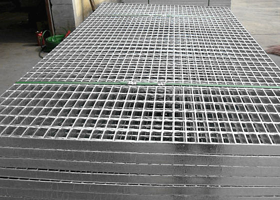 Galvanized Industrial Steel Grating , Stainless Steel Walkway Grating