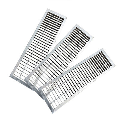 Industrial Platforms Steel Gratings Perforated Metal Stair Steps