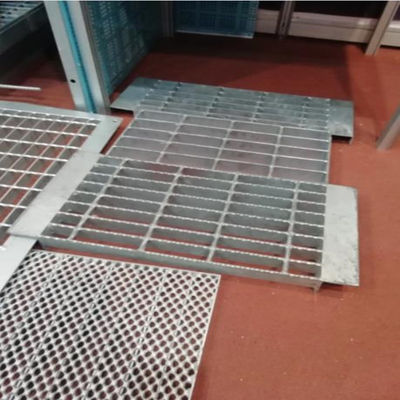 Industrial Platforms Steel Gratings Perforated Metal Stair Steps