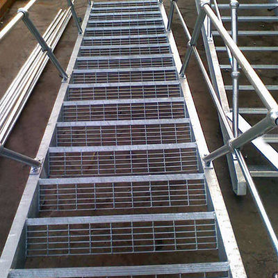 Industrial Platforms Steel Gratings Perforated Metal Stair Steps