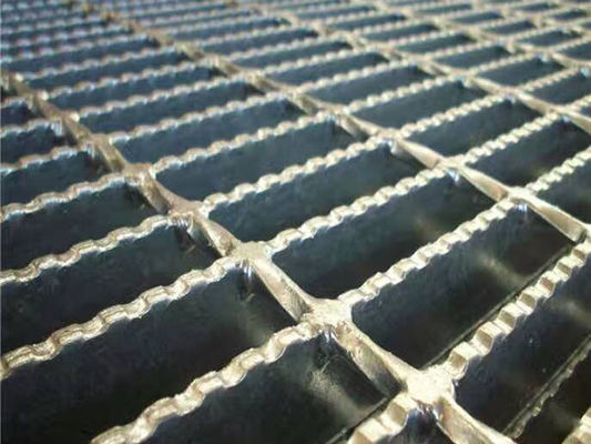 40x5mm Standard Plain Serrated Galvanized Steel Grating
