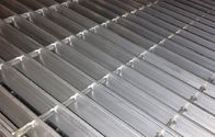 Platform Flooring Walkway Aluminum Bar Grating Iso 9011 Certified 50x50mm