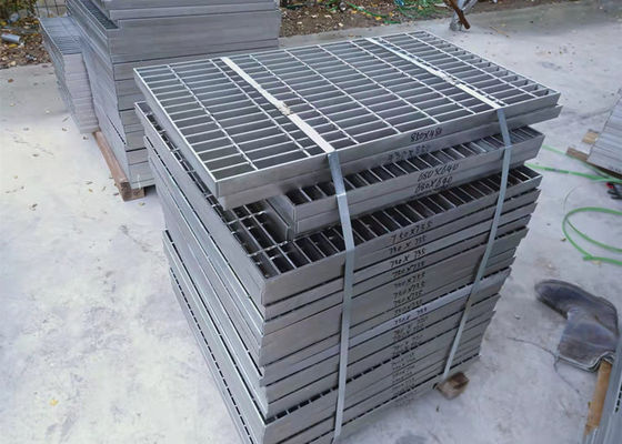 LTA Drainage Cover Heavy Duty Steel Metal Grating With Frame Q235 Mild carbon Reliable Walkways