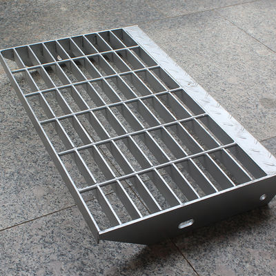 โลหะอุตสาหกรรมทางเดิน Grating Hot Dip Galvanized ขนาดที่กําหนดเอง