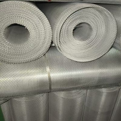 30mm X 10mm 1.5mm โลหะแผ่นขยายเหล็กเหล็กในเกรดเหล็ก