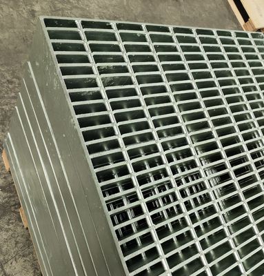 3 มิลลิเมตรสแตนเลสสว่างพื้น decking Grating กับ 30 มิลลิเมตร cross bar