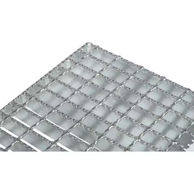 อุตสาหกรรม Anti Rust Steel Grating ด้วย 3 มิลลิเมตร cross bar
