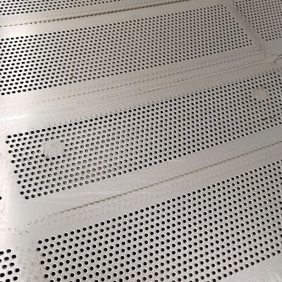 แผ่นโลหะ perforated การออกแบบความแม่นยําที่มีอายุการใช้งานยาวและความสามารถในการดันแรงแรงสําหรับอุตสาหกรรม