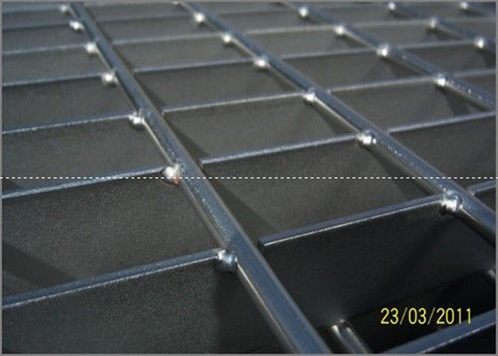 Galvanized Industrial Steel Grating , Stainless Steel Walkway Grating