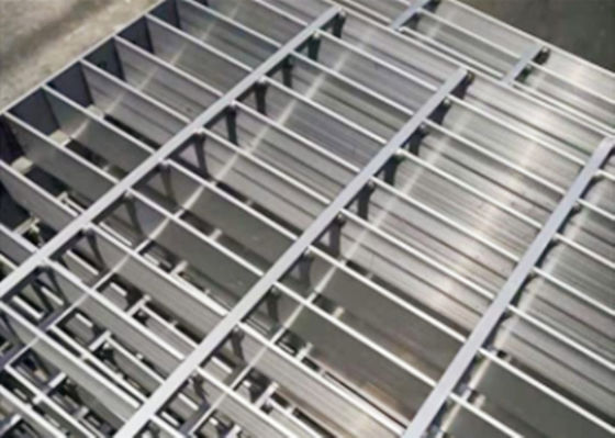 6061 Aluminum Alloy Flat Grating  Panel For Chemical Plant Platform Stair Treads Or Catwalk